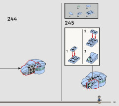LEGO 76414 instructions page 131 – build guide