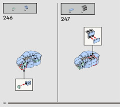 LEGO 76414 instructions page 132 – build guide