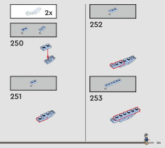 LEGO 76414 instructions page 135 – build guide