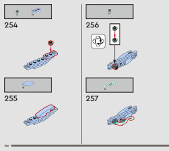 LEGO 76414 instructions page 136 – build guide