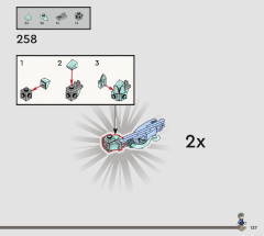 LEGO 76414 instructions page 137 – build guide