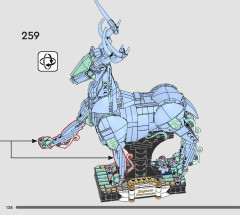 LEGO 76414 instructions page 138 – build guide