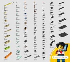 LEGO 76414 instructions page 143 – build guide