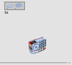 LEGO 76414 instructions page 43 – build guide