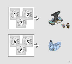 LEGO 76414 instructions page 5 – build guide