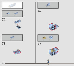 LEGO 76414 instructions page 50 – build guide