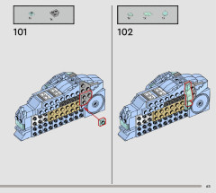 LEGO 76414 instructions page 65 – build guide