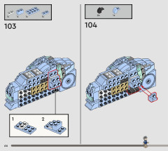 LEGO 76414 instructions page 66 – build guide