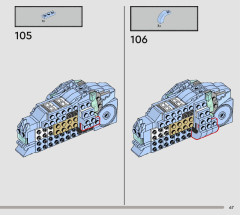 LEGO 76414 instructions page 67 – build guide