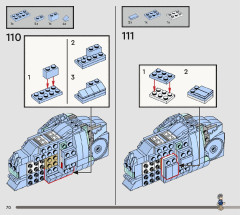 LEGO 76414 instructions page 70 – build guide