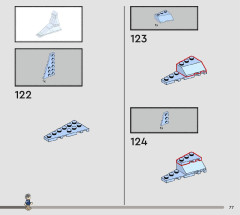 LEGO 76414 instructions page 77 – build guide