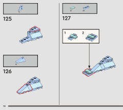 LEGO 76414 instructions page 78 – build guide
