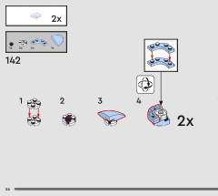 LEGO 76414 instructions page 86 – build guide