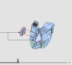LEGO 76414 instructions page 87 – build guide