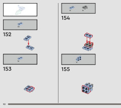 LEGO 76414 instructions page 92 – build guide