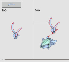 LEGO 76414 instructions page 96 – build guide