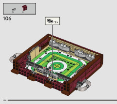 LEGO 76416 instructions page 104 – build guide