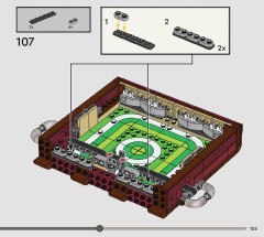 LEGO 76416 instructions page 105 – build guide