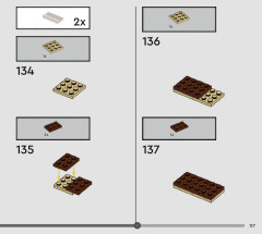 LEGO 76416 instructions page 117 – build guide