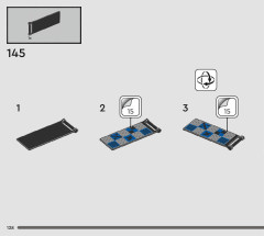 LEGO 76416 instructions page 128 – build guide
