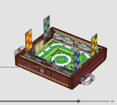 LEGO 76416 instructions page 129 – build guide