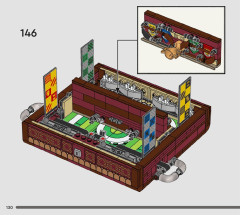 LEGO 76416 instructions page 130 – build guide