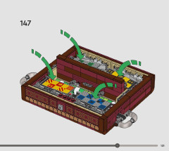 LEGO 76416 instructions page 131 – build guide