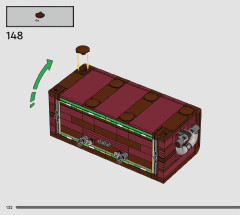 LEGO 76416 instructions page 132 – build guide