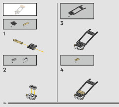 LEGO 76416 instructions page 136 – build guide