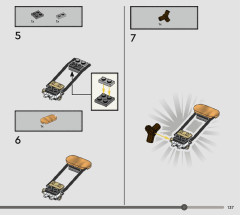 LEGO 76416 instructions page 137 – build guide