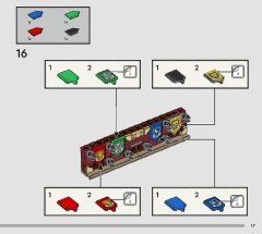 LEGO 76416 instructions page 17 – build guide