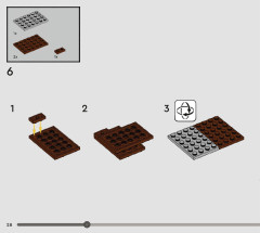 LEGO 76416 instructions page 28 – build guide