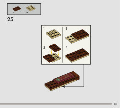 LEGO 76416 instructions page 45 – build guide