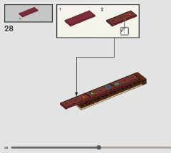 LEGO 76416 instructions page 48 – build guide
