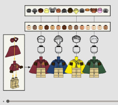 LEGO 76416 instructions page 6 – build guide