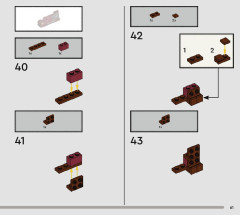LEGO 76416 instructions page 61 – build guide