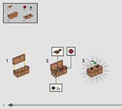 LEGO 76416 instructions page 8 – build guide