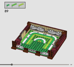 LEGO 76416 instructions page 87 – build guide