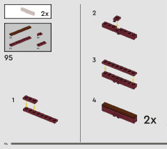LEGO 76416 instructions page 94 – build guide
