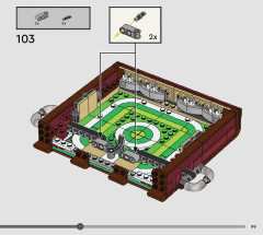 LEGO 76416 instructions page 99 – build guide
