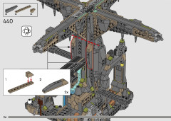 LEGO 76417 instructions page 106 – build guide