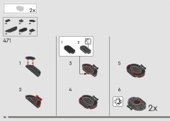 LEGO 76417 instructions page 124 – build guide