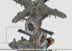 LEGO 76417 instructions page 125 – build guide