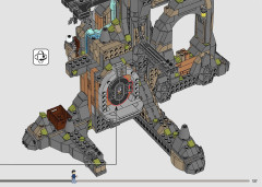 LEGO 76417 instructions page 127 – build guide