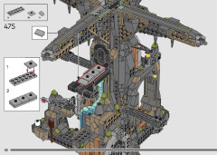 LEGO 76417 instructions page 132 – build guide