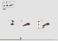 LEGO 76417 instructions page 135 – build guide