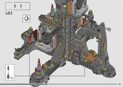 LEGO 76417 instructions page 137 – build guide