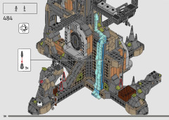 LEGO 76417 instructions page 138 – build guide