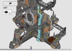 LEGO 76417 instructions page 143 – build guide