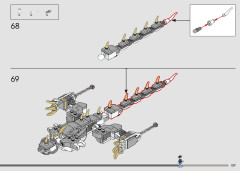 LEGO 76417 instructions page 177 – build guide